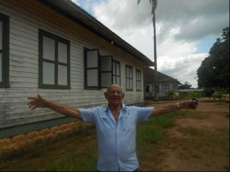 Escola construida pelos americanos em Belterra